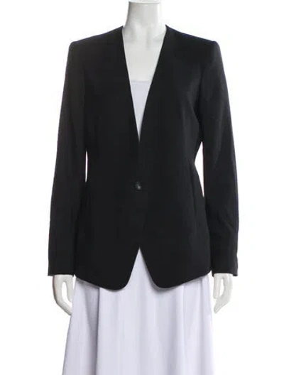 Pre-owned Helmut Lang Wool Blazer In Black