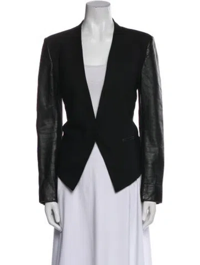 Pre-owned Helmut Lang Wool Blazer In Black