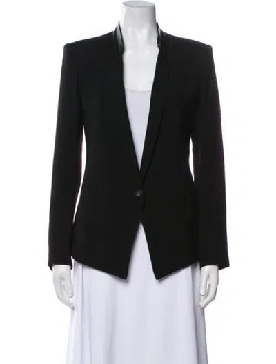 Pre-owned Helmut Lang Wool Blazer In Black