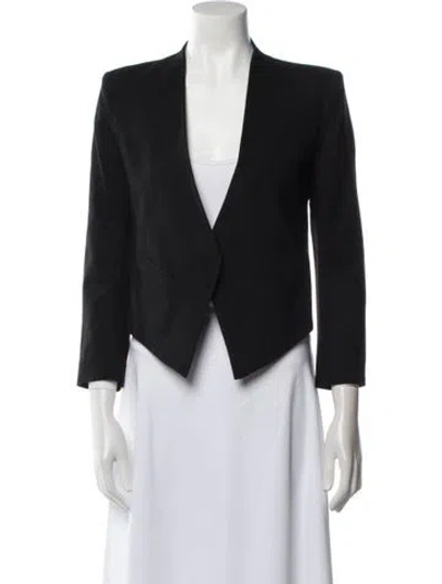Pre-owned Helmut Lang Wool Blazer In Black