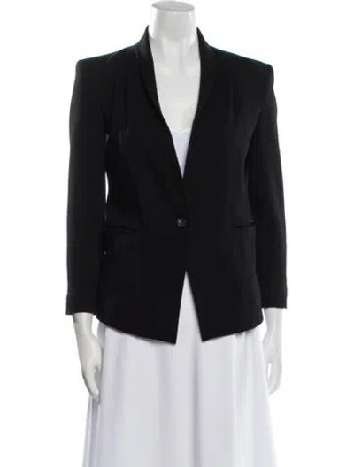 Pre-owned Helmut Lang Wool Blazer In Black
