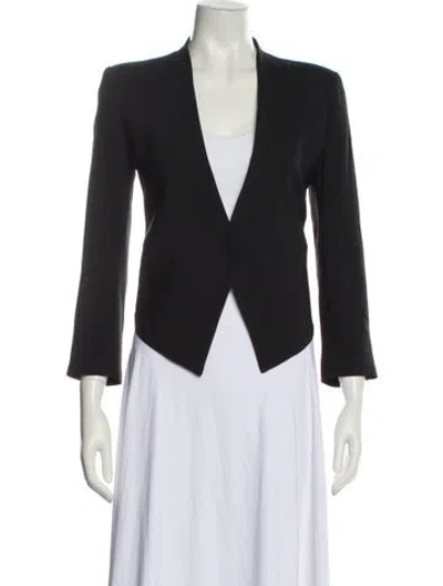 Pre-owned Helmut Lang Wool Blazer In Black