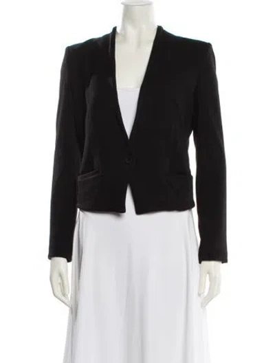 Pre-owned Helmut Lang Wool Blazer In Black