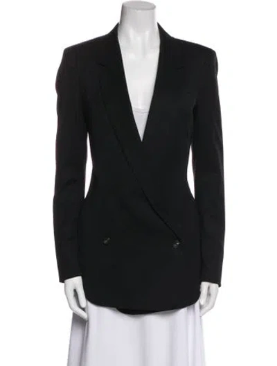 Pre-owned Helmut Lang Wool Blazer In Black