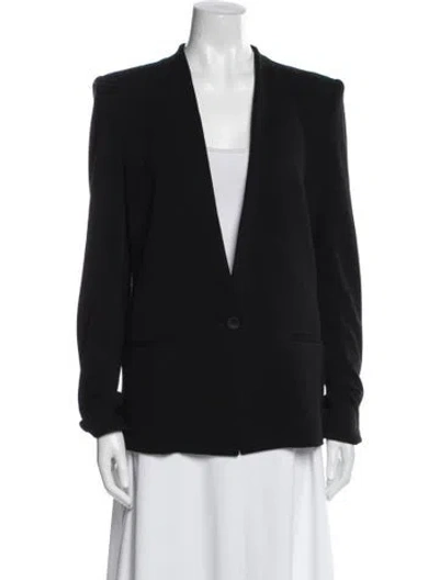 Pre-owned Helmut Lang Wool Blazer In Black