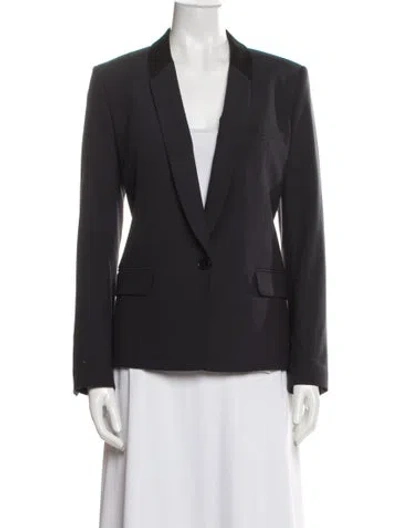 Pre-owned Helmut Lang Wool Blazer In Black