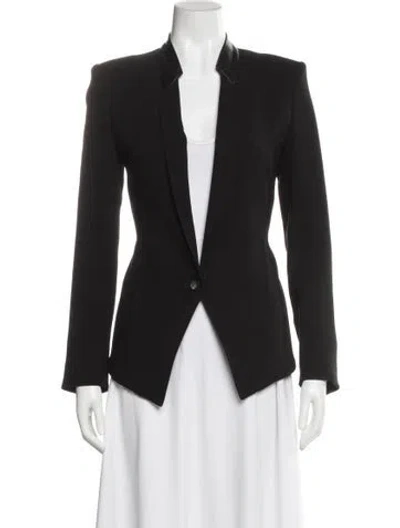 Pre-owned Helmut Lang Wool Blazer In Black