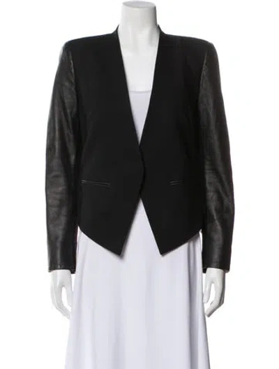 Pre-owned Helmut Lang Wool Blazer In Black