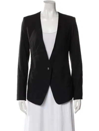 Pre-owned Helmut Lang Wool Blazer In Black