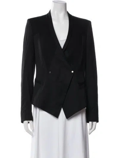 Pre-owned Helmut Lang Wool Blazer In Black
