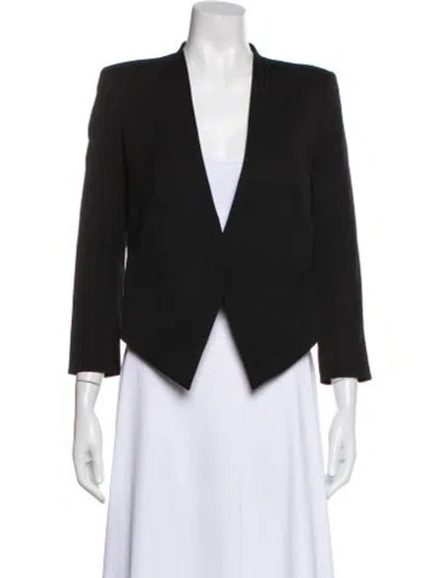 Pre-owned Helmut Lang Wool Blazer In Black