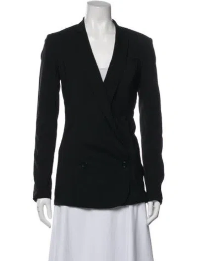 Pre-owned Helmut Lang Wool Blazer In Black