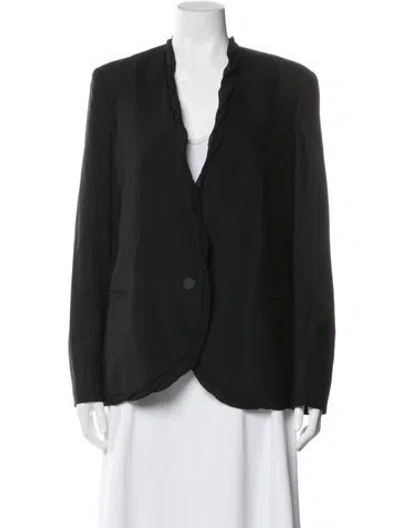 Pre-owned Helmut Lang Wool Blazer In Black