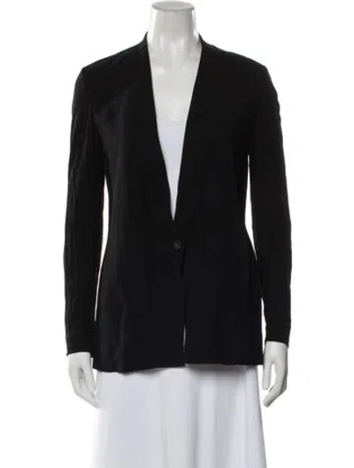 Pre-owned Helmut Lang Wool Blazer In Black