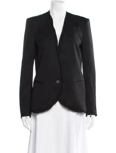 Pre-owned Helmut Lang Wool Blazer In Black
