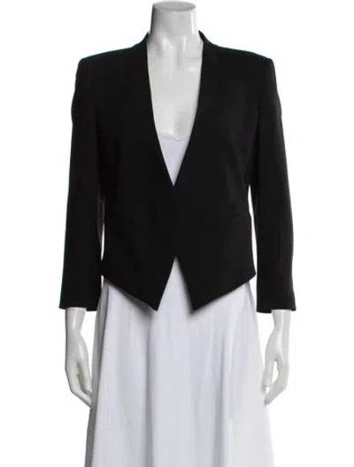 Pre-owned Helmut Lang Wool Blazer In Black