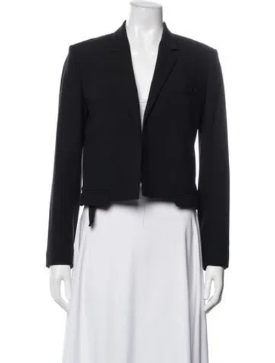 Pre-owned Helmut Lang Wool Blazer In Black