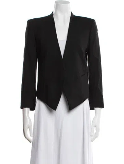Pre-owned Helmut Lang Wool Blazer In Black