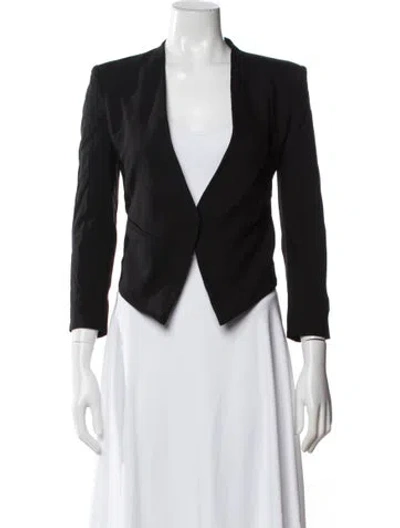 Pre-owned Helmut Lang Wool Blazer In Black