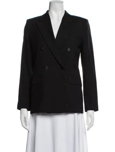 Pre-owned Helmut Lang Wool Blazer In Black