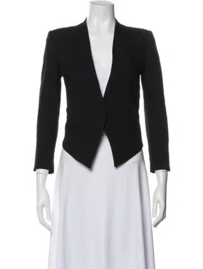 Pre-owned Helmut Lang Wool Blazer In Black