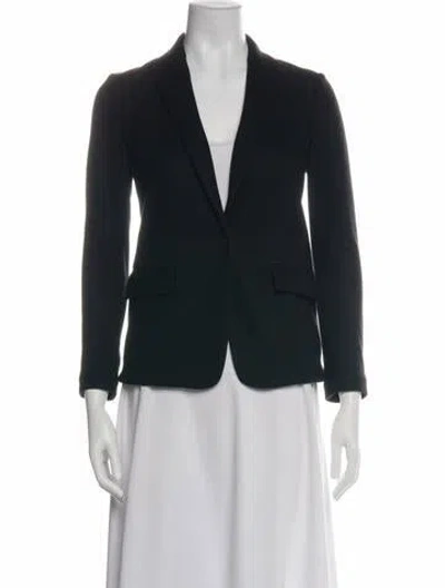 Pre-owned Helmut Lang Wool Blazer In Black