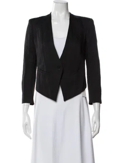 Pre-owned Helmut Lang Wool Blazer In Black