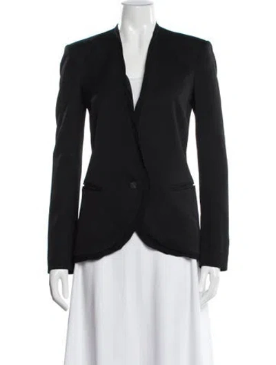 Pre-owned Helmut Lang Wool Blazer In Black