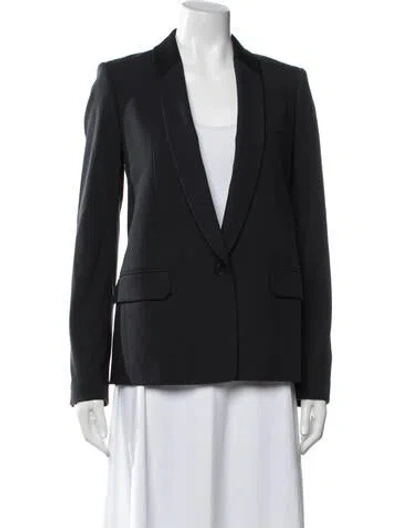 Pre-owned Helmut Lang Wool Blazer In Black