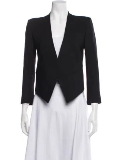 Pre-owned Helmut Lang Wool Blazer In Black