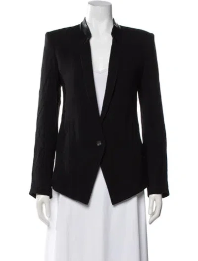 Pre-owned Helmut Lang Wool Blazer In Black