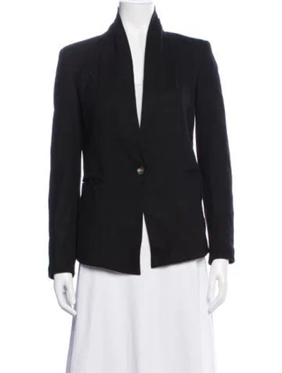 Pre-owned Helmut Lang Wool Blazer In Black