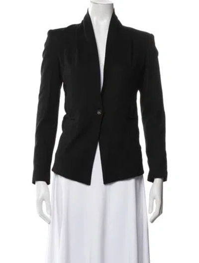 Pre-owned Helmut Lang Wool Blazer In Black