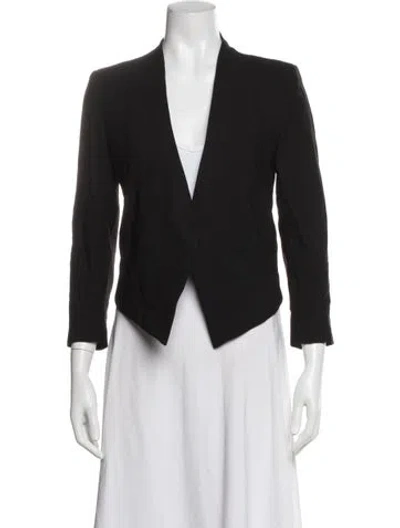 Pre-owned Helmut Lang Wool Blazer In Black