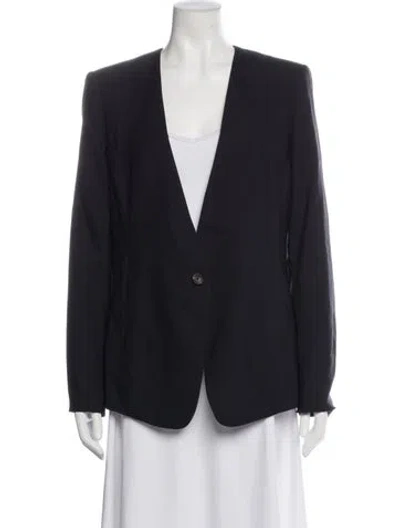 Pre-owned Helmut Lang Wool Blazer In Black