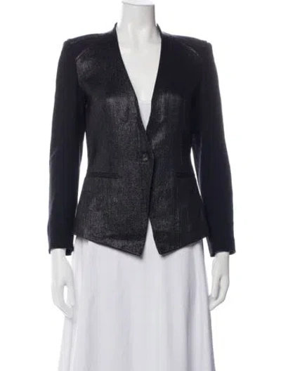 Pre-owned Helmut Lang Wool Blazer In Black