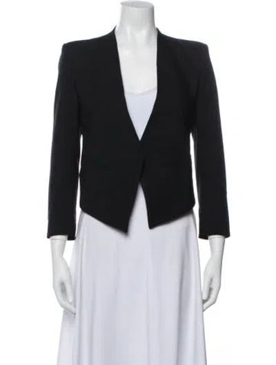 Pre-owned Helmut Lang Wool Blazer In Black