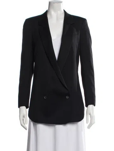 Pre-owned Helmut Lang Wool Blazer In Black