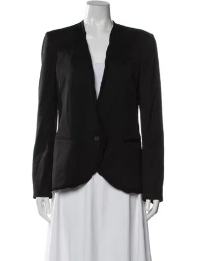 Pre-owned Helmut Lang Wool Blazer In Black
