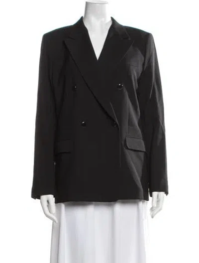 Pre-owned Helmut Lang Wool Blazer In Black