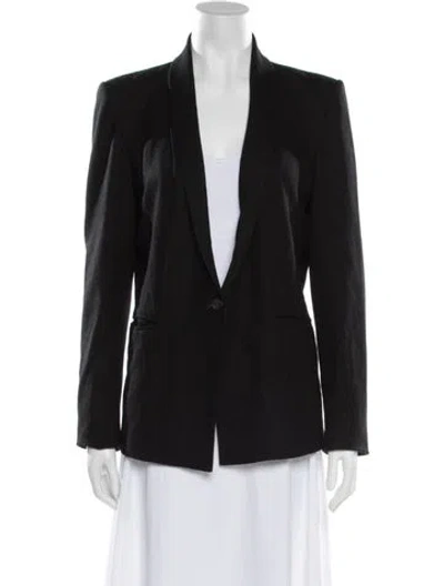Pre-owned Helmut Lang Wool Blazer In Black