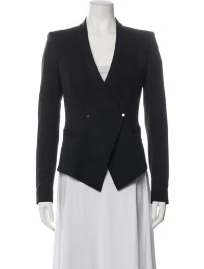 Pre-owned Helmut Lang Wool Blazer In Black