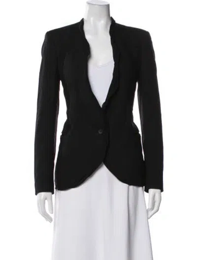 Pre-owned Helmut Lang Wool Blazer In Black