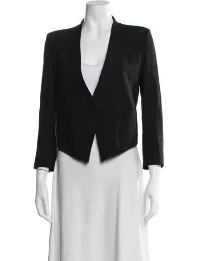 Pre-owned Helmut Lang Wool Blazer In Black