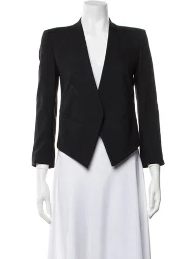 Pre-owned Helmut Lang Wool Blazer In Black