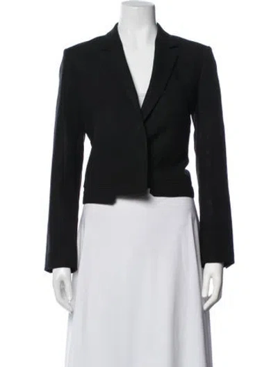 Pre-owned Helmut Lang Wool Blazer In Black