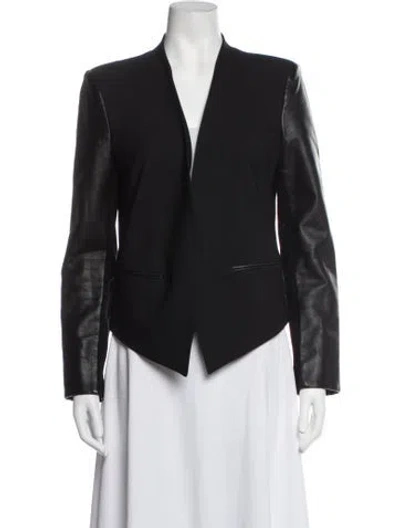 Pre-owned Helmut Lang Wool Blazer In Black