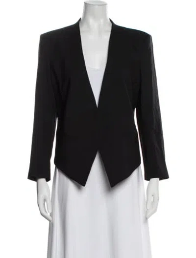 Pre-owned Helmut Lang Wool Blazer In Black
