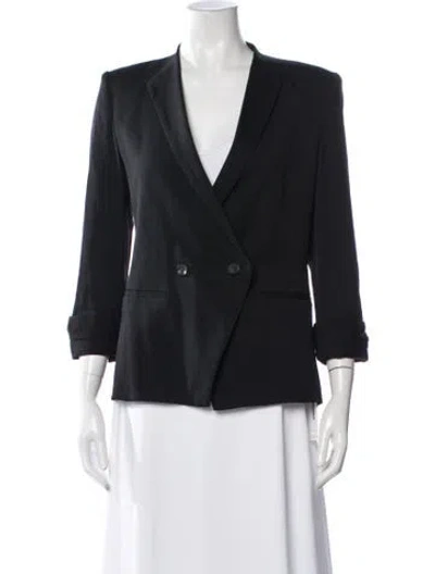 Pre-owned Helmut Lang Wool Blazer In Black