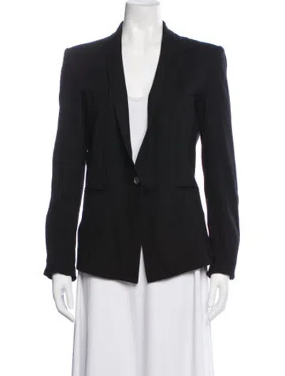 Pre-owned Helmut Lang Wool Blazer In Black